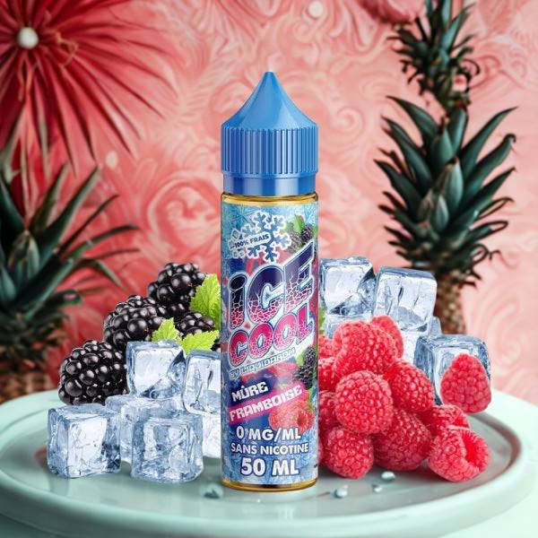 Mûre Framboise 0mg 50ml - Ice Cool by Liquidarom