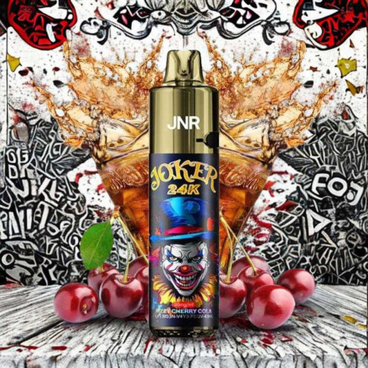 24000 Puff Joker Fizzy Cherry Cola - JNR