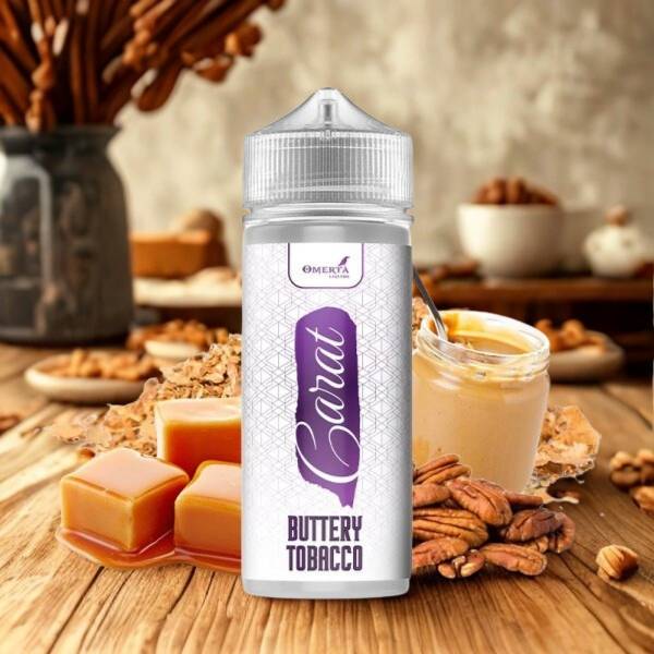 Buttery Tobacco 0mg 100ml - Carat by Omerta Liquids
