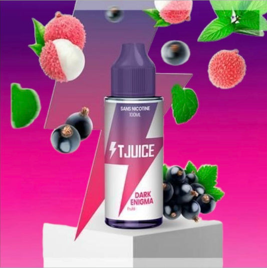 Dark Enigma 0mg 100ml - T-Juice