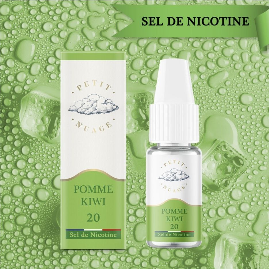 Pomme Kiwi Nic Salts 10ml - Petit Nuage