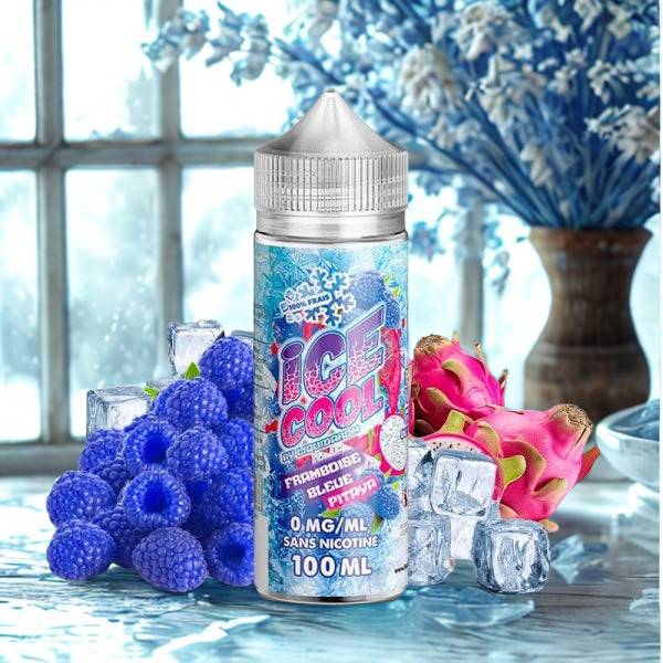 Framboise Bleue Pitaya 0mg 100ml - Ice Cool by Liquidarom