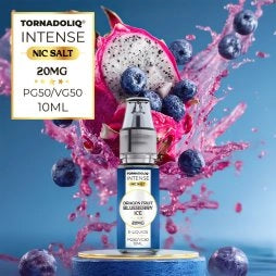 Dragon Fruit Blueberry Ice Nic Salts 10ml - Intense by Tornadoliq