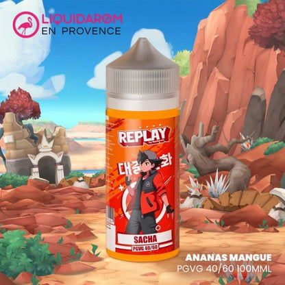 Sacha 0mg 100ml - Replay by Liquidarom