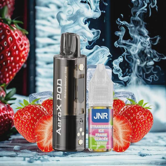 Cartouche Aero X 2ml + E-liquide 10ml 2% (1pc) - JNR