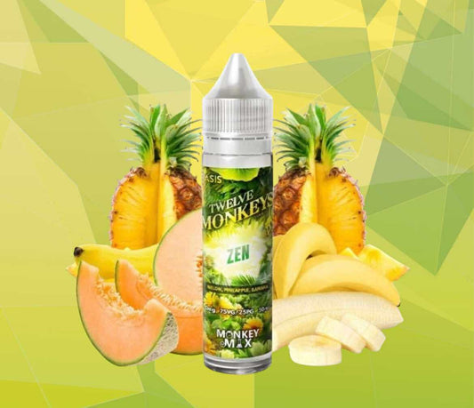 Zen 0mg 50ml - Twelve Monkeys Oasis