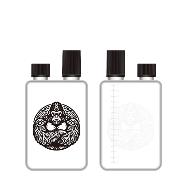 Bouteille Graduée Dualfill 75ml Tribal Gorilla