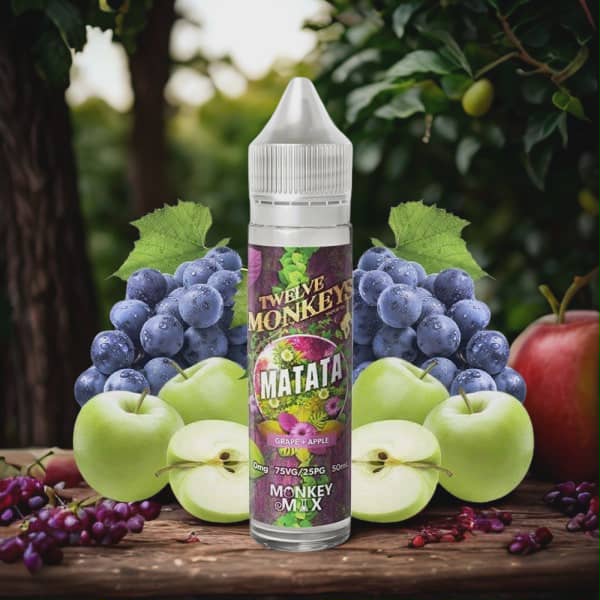 Matata Monkey Mix 0mg 50ml - Twelve Monkeys