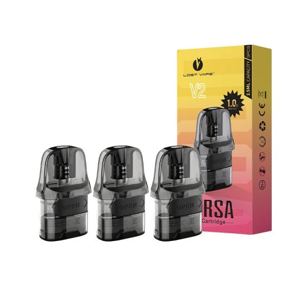 Cartouches Ursa Nano V2 0.6/0.8/1.0Ω 2.5ml (3pcs) - Lost Vape