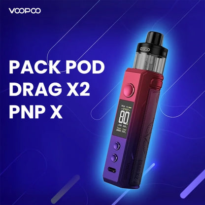 Pack Pod Drag X2 PnP X- Voopoo