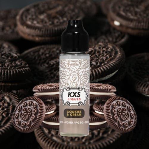 Cookies & Cream 0mg 50ml - KXS Liquid