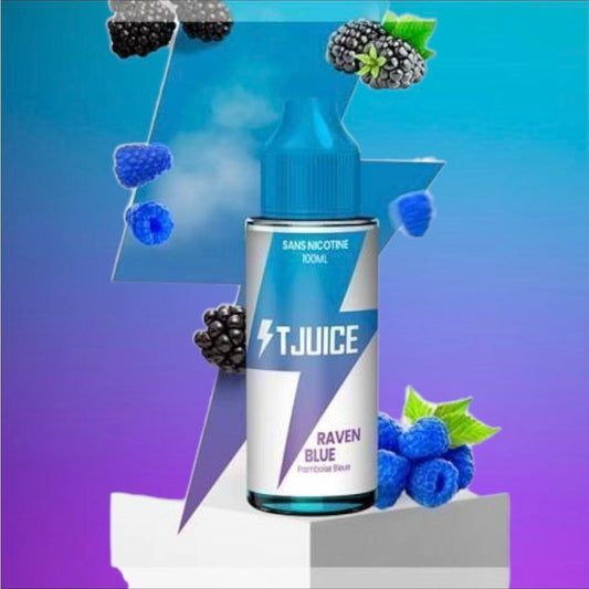 Raven Blue 0mg 100ml - T-Juice