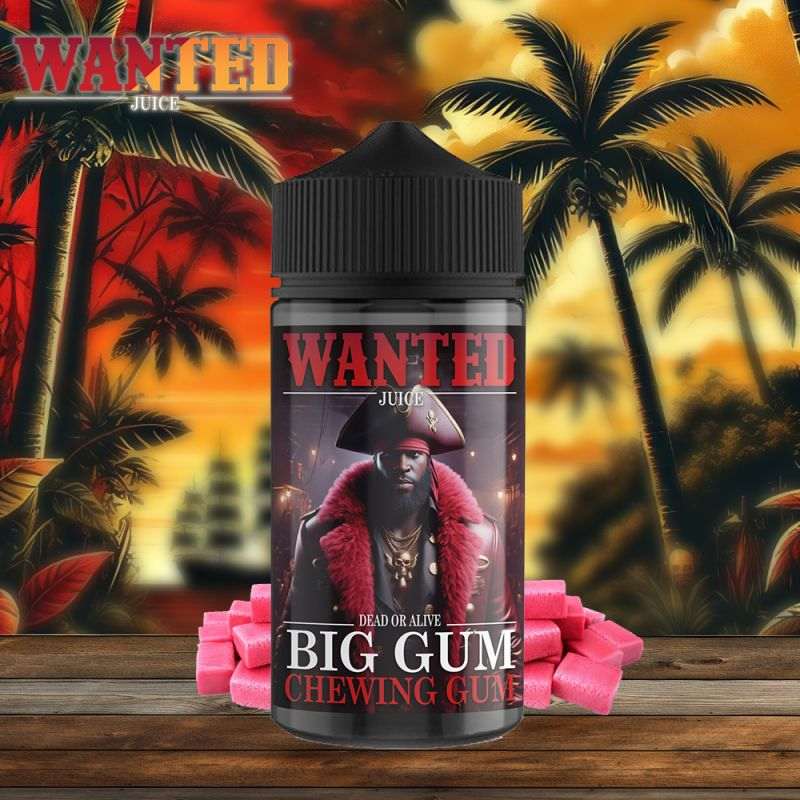 Big Gum 0mg 200ml - Wanted Juice