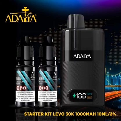 Starter Kit Levo 30K 1000mAh 10ml/2% - Adalya