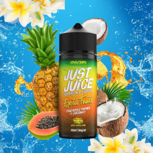 Ananas Papaye et Noix de Coco 100ml - Just Juice