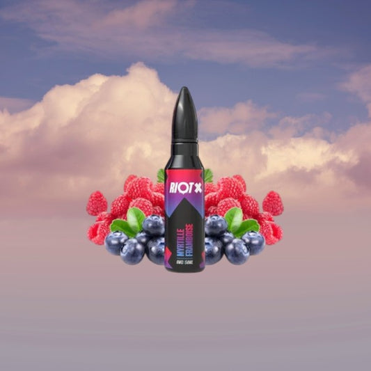 Myrtille Framboise 0 mg 50 ml- Riot X by Riot