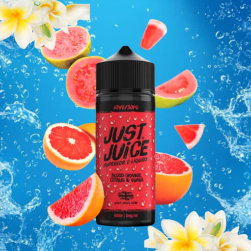 Orange Sanguine Citron et Goyave 100ml - Just Juice