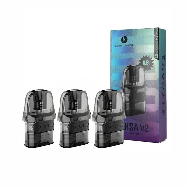 Cartouches Ursa Nano V2 0.6/0.8/1.0Ω 2.5ml (3pcs) - Lost Vape