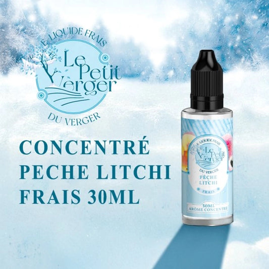 CONCENTRÉ PÊCHE LITCHI FRAIS le petit verger