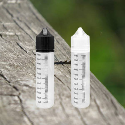 Bouteille graduée ouverture facile 60ml