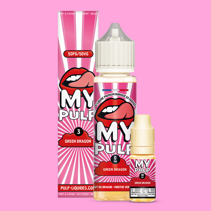 Pack Green Dragon 60ml My Pulp - Pulp