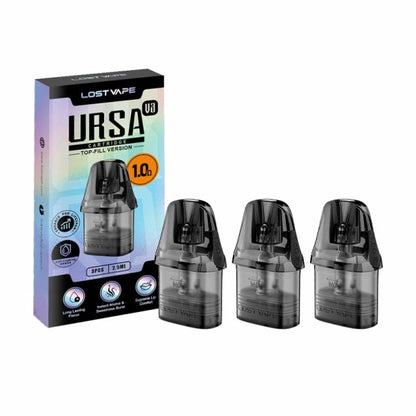 Cartouches Ursa Nano V3 0.6/0.8/1.0Ω 2.5ml (3pcs) - Lost Vape