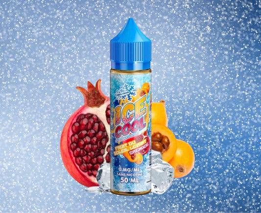 Fruit du soleil levant grenade 0mg 50ml - Ice Cool by Liquidarom