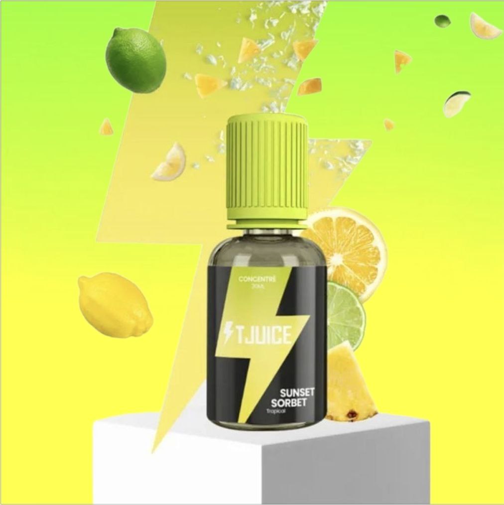 Concentré Tjuice sunset sorbet