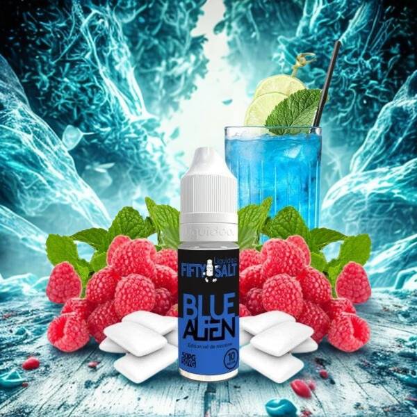 Blue Alien 10ml - Liquideo FIFTY SALT