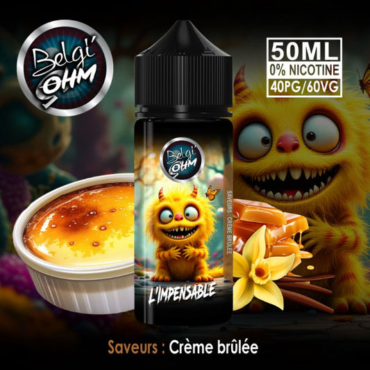 L'Impensable 50ml - Belgi'Ohm
