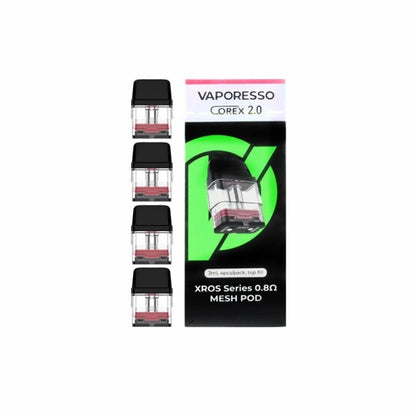 Cartouches XROS Mesh 0.6/0.7/0.8/1.0Ω (4pcs) - Vaporesso