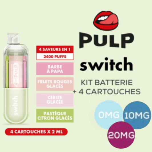 Kit Le Pod Switch 500mAh - Pulp vert
