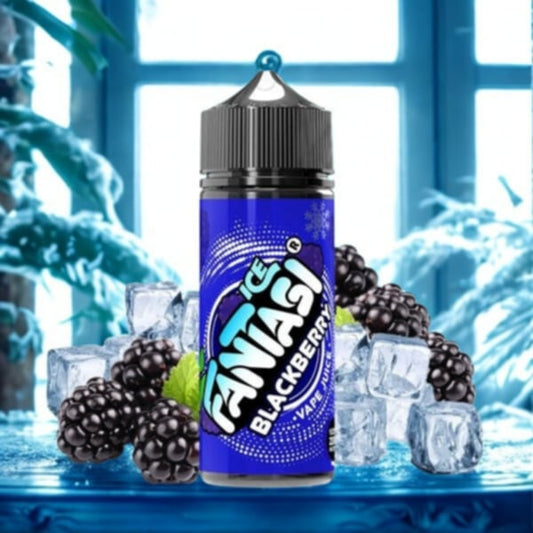 Blackberry Ice 0mg 100ml - Fantasi