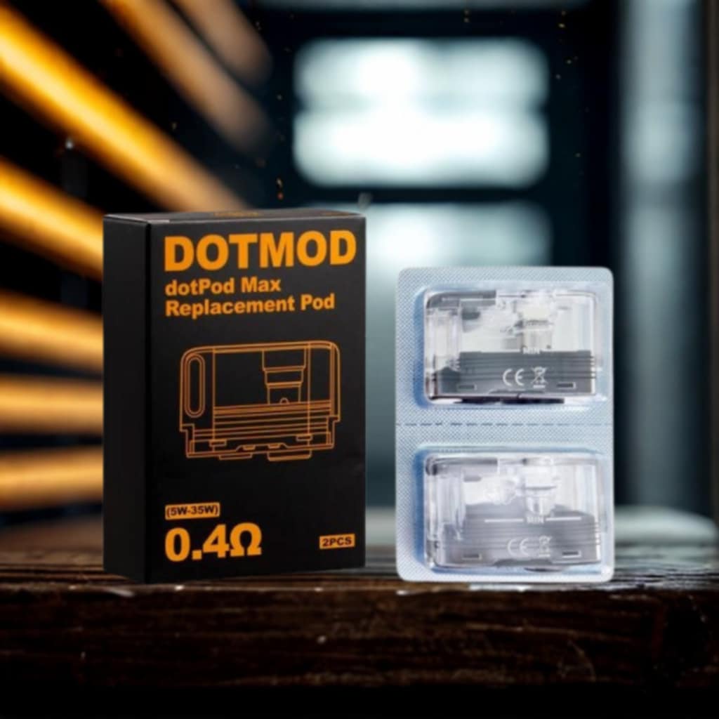 Cartouches DotPod Max 5ml (0.4/0.6/1.0ohm) (2pcs)- DotMod