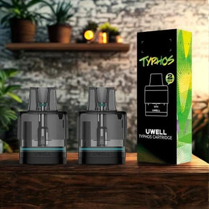 Cartouches Typhos 0.3/0.6/0.8ohm 6ml (2pcs) - Uwell