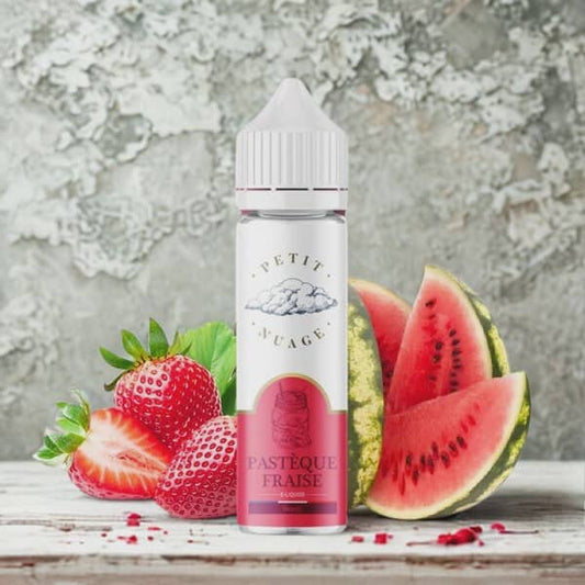 Pastèque Fraise 0mg 50ml - Petit Nuage