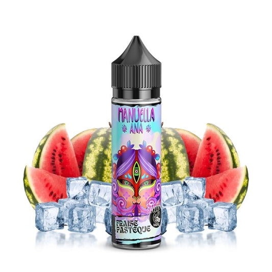 Manuella Ana (Fraise Pastèque) 0mg 50ml - Tattoo Vape