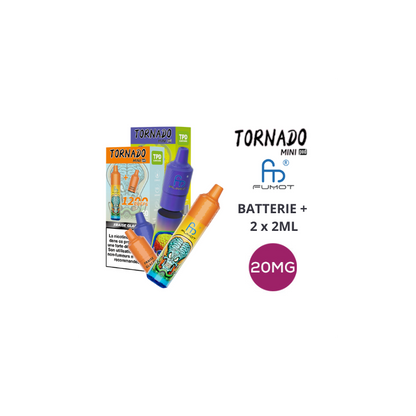 Kit Tornado Mini 1200 Puffs (+ 2 Pods 2ml 20mg) Fumot