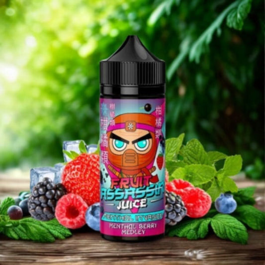 Menthol Invasion 0mg 100ml - Fruit Assassin Juice by Fantasi