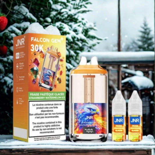 Puff 30K Falcon Gem+Strawberry Watermelon Ice20mg - JNR