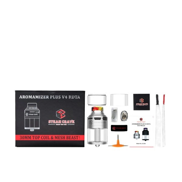 Aromamizer Plus V4 RDTA 11/13ml 30mm - Steam Crave