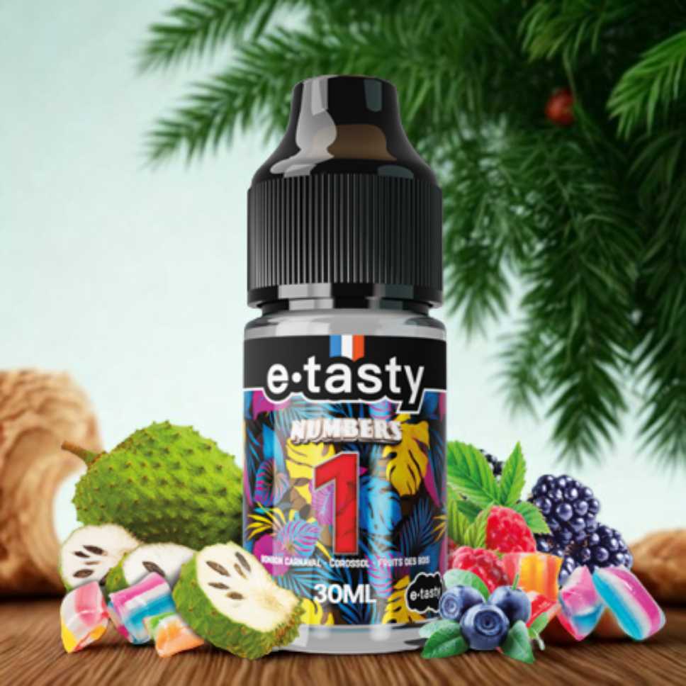 Concentré Numbers 1 30ml Numbers - e.Tasty