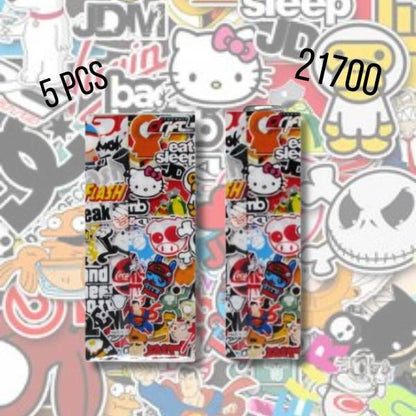 Wraps pour accu 20700/21700 (5pcs)
