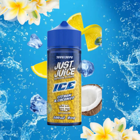 Citron et Coconut Ice 100ml - Just Juice