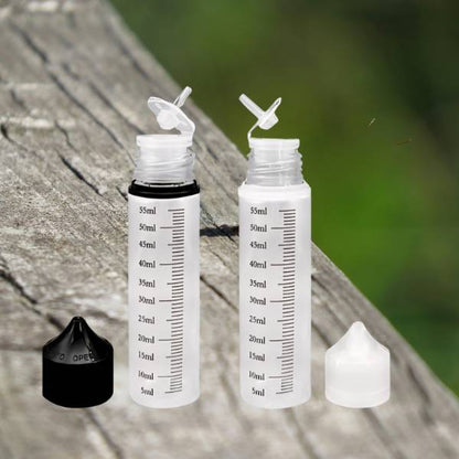 Bouteille graduée ouverture facile 60ml