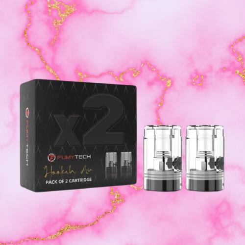 Cartouche Hookah Air résistance intégrée 0.4/0.6ohm 6ml (2pcs) - Fumytech