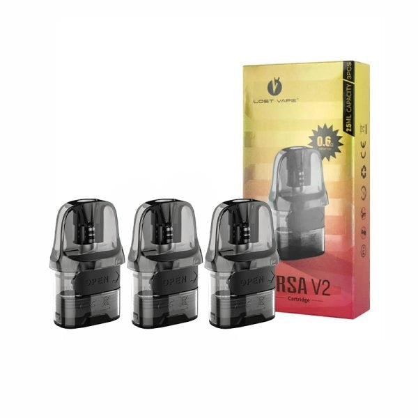Cartouches Ursa Nano V2 0.6/0.8/1.0Ω 2.5ml (3pcs) - Lost Vape