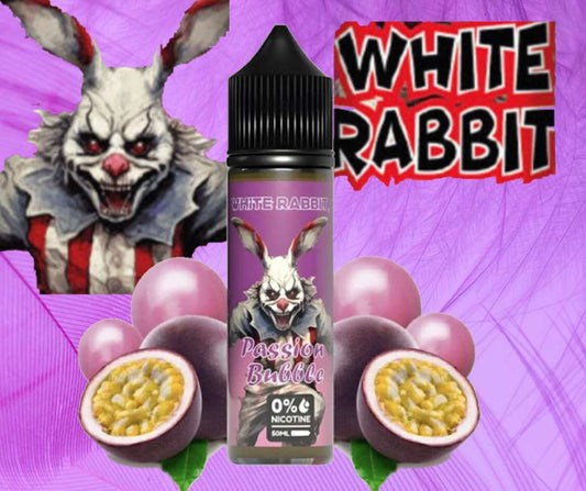 Passion Bubble 0mg 50ml - White Rabbit