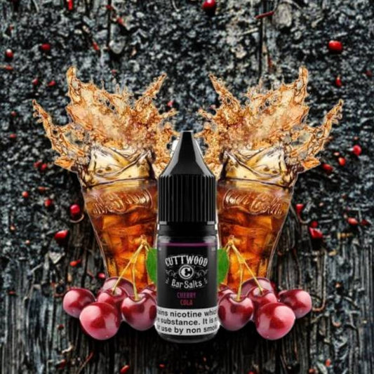 Cherry Cola Nic Salts 10ml - Bar Salts by Cuttwood