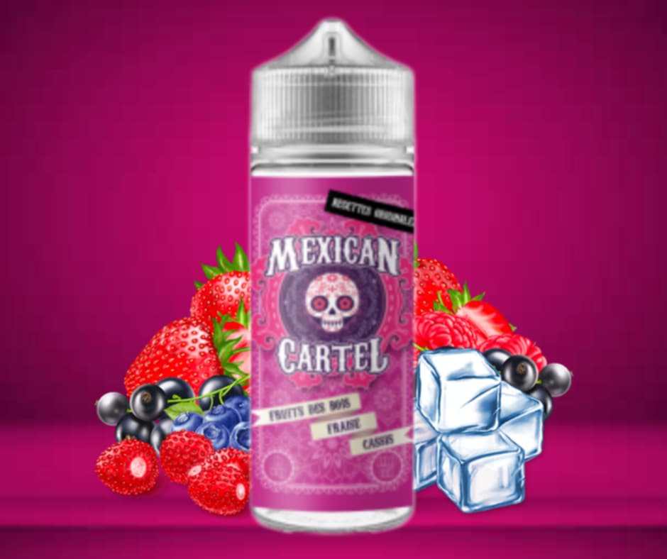 Fruits des Bois Fraise Cassis 100ml - Mexican Cartel